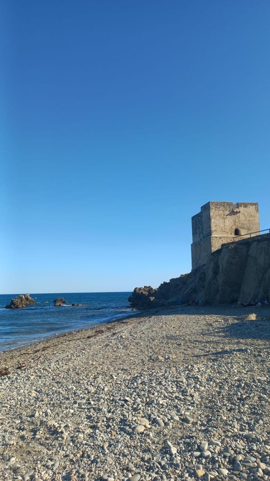 הוילה Bahia de Casares Casa Mira Casares Costa מראה חיצוני תמונה